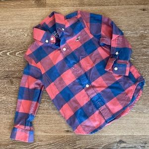 Vineyard vines fleece button down (2T)